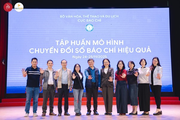 KHAI GIẢNG LỚP TẬP HUẤN “MÔ HÌNH CHUYỂN ĐỔI SỐ TRONG BÁO CHÍ HIỆU QUẢ” VỚI SỰ THAM GIA CỦA 69 CƠ QUAN BÁO CHÍ