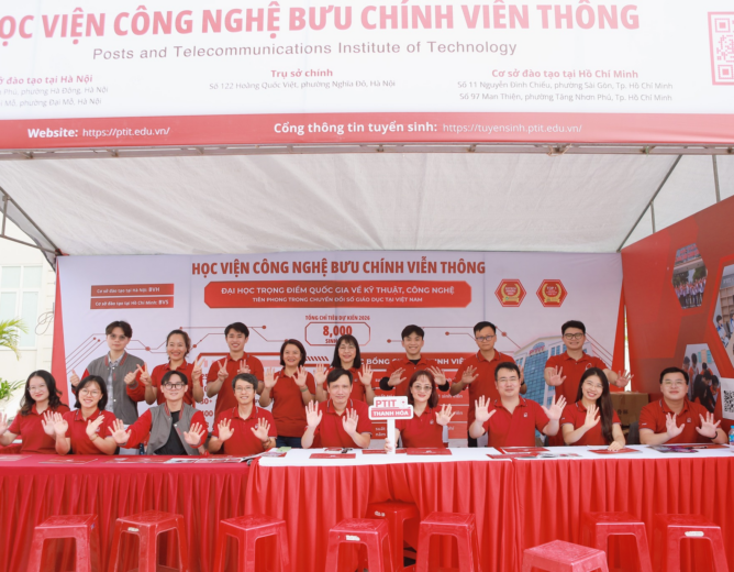 5 PHƯƠNG THỨC TUYỂN SINH ĐẠI HỌC CHÍNH QUY 2026 CỦA HỌC VIỆN CÔNG NGHỆ BƯU CHÍNH VIỄN THÔNG