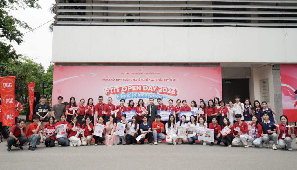 [HÀNH TRÌNH P–SERIES FOR 2K8–D26] Ngày hội Tư vấn tuyển sinh – OpenDay PTIT 2026