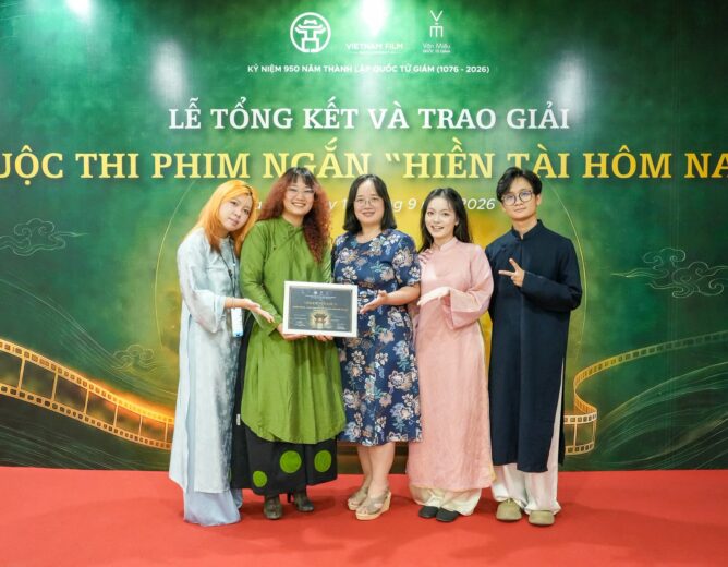 Sinh viên Khoa Đa phương tiện PTIT đạt Giải Khuyến khích tại Cuộc thi phim ngắn “Hiền tài hôm nay”
