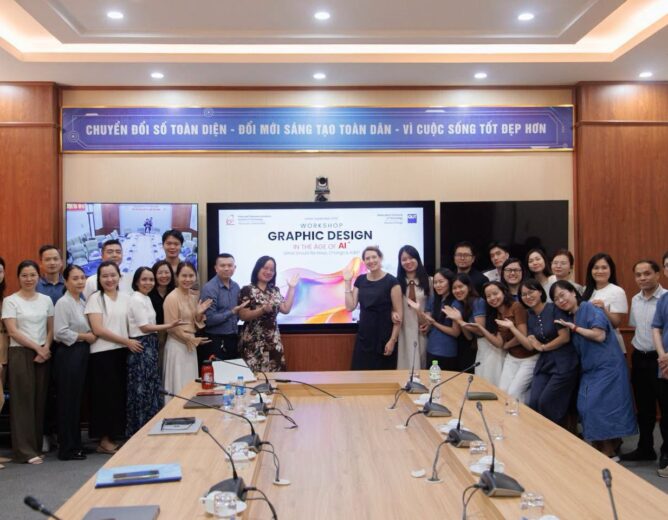 PTIT x QUT: Tọa đàm trao đổi về đổi mới đào tạo thiết kế đồ họa trong thời đại AI
